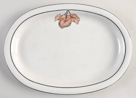 Morning Glory 12" Oval Serving Platter