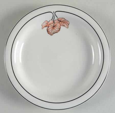 Morning Glory Bread & Butter Plate
