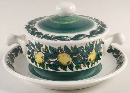 Savoy Flat Cream Soup Bowl & Saucer Set