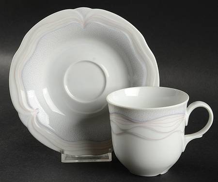 Toledo Flat Cup & Saucer Set