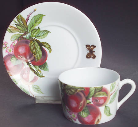Compote Flat Cup & Saucer Set