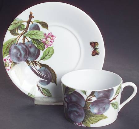 Compote Footed Cup & Saucer Set