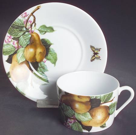 Compote Footed Cup & Saucer Set