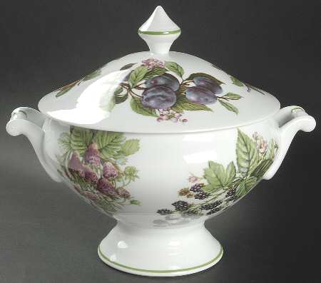 Compote Round Covered Vegetable