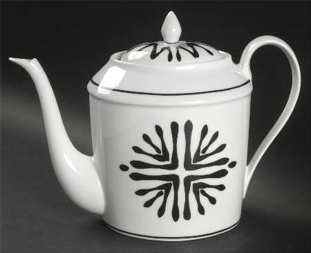 Florida Black Coffee Pot & Lid