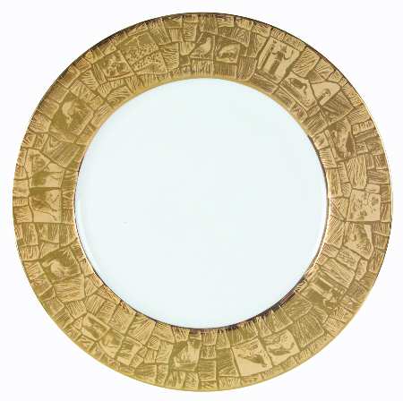 Isidore Gold Service Plate (Charger)