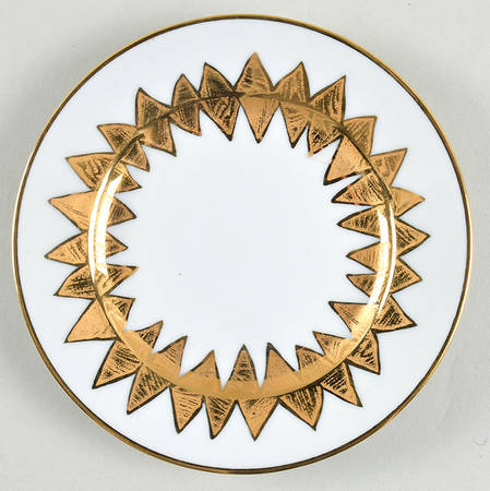 Isidore New Gold Bread & Butter Plate
