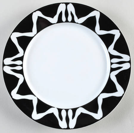 New Florida Black Salad Plate