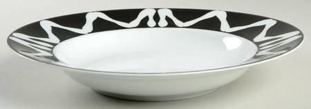 New Florida Black Rim Soup Bowl
