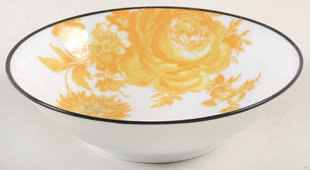 Potpourri Yellow Fruit/Dessert (Sauce) Bowl