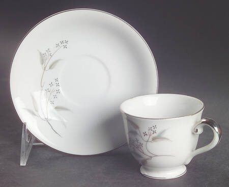 Alyson Footed Demitasse Cup & Saucer Set