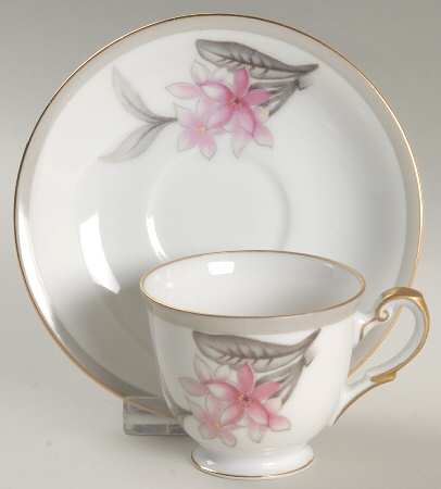 Charleston Footed Demitasse Cup & Saucer Set