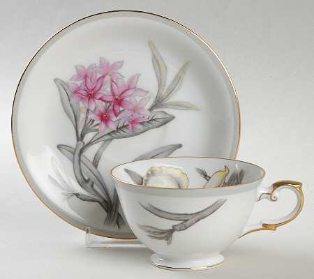 Charleston Footed Cup & Saucer Set