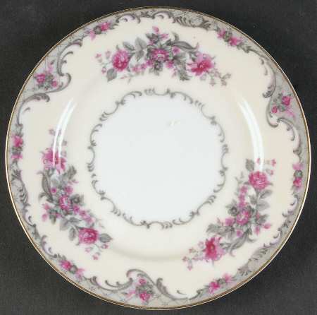 Corsage Bread & Butter Plate