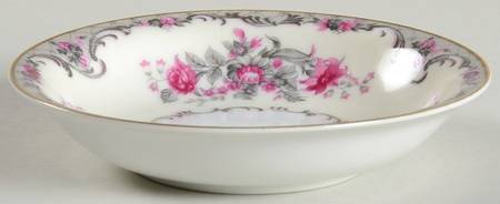 Corsage Rim Fruit/Dessert (Sauce) Bowl