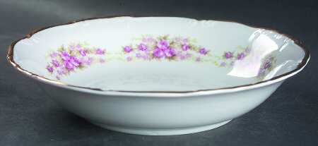 Dresden Rose Coupe Soup Bowl