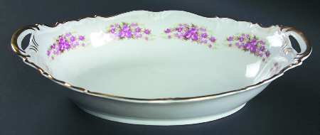 Dresden Rose 12" Oval Vegetable Bowl