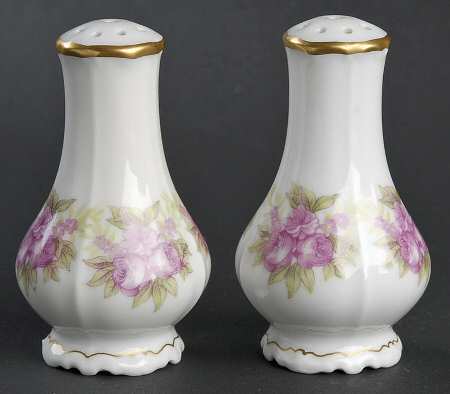 Dresden Rose Salt & Pepper Set