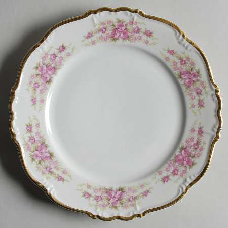 Dresden Rose Salad Plate