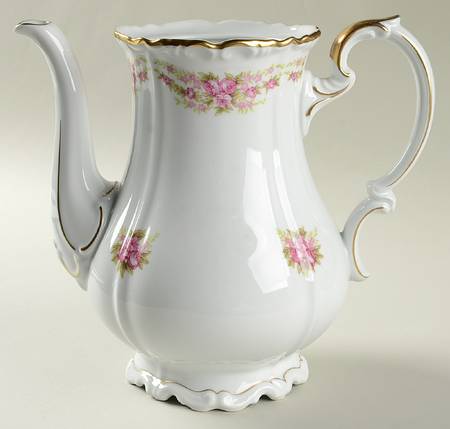 Dresden Rose Coffee Pot No Lid