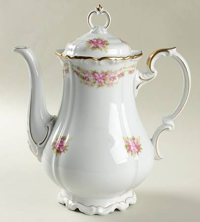 Dresden Rose Coffee Pot & Lid