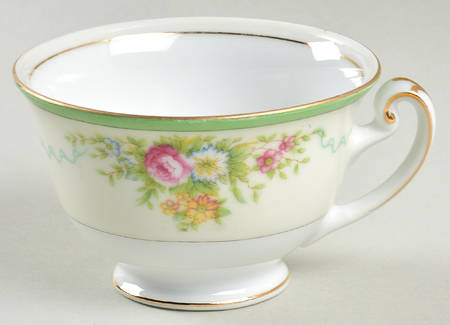 Formal Garden Footed Cup