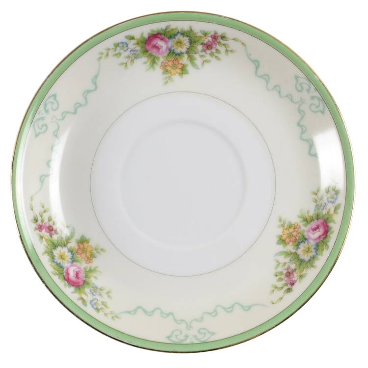 Formal Garden Saucer by Grace