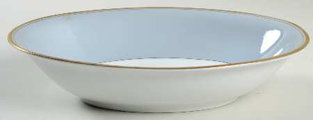 Graymont (Gold Trim) 10" Oval Vegetable Bowl