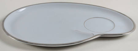 Graymont (Platinum Trim) Snack Plate