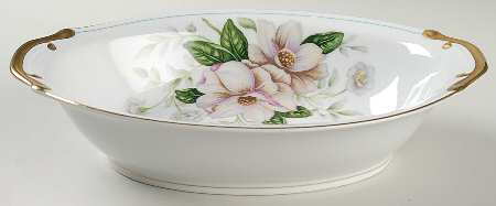 Rochelle 10" Oval Vegetable Bowl
