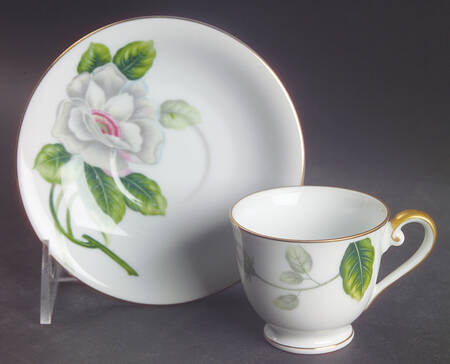 Scarsdale Footed Demitasse Cup & Saucer Set