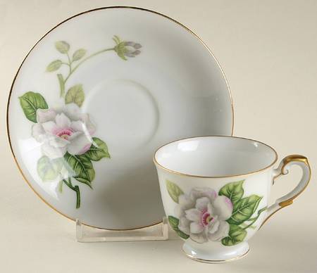 Scarsdale Footed Demitasse Cup & Saucer Set