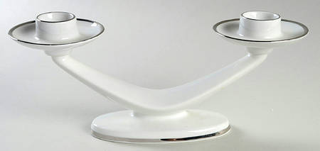 Weddingband Double Light Candlestick