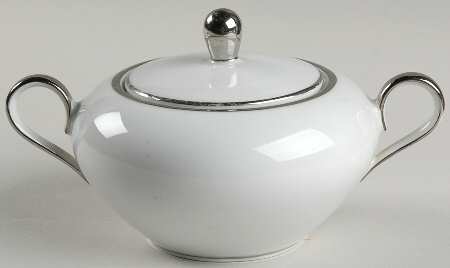 Weddingband Sugar Bowl & Lid