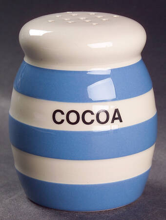 Cornish Blue White (Shield and TG Green) Cocoa Shaker