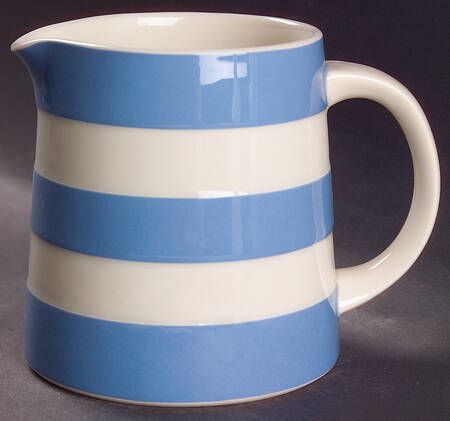 Cornish Blue White (Shield and TG Green) 20 Oz Dreadnought Jug