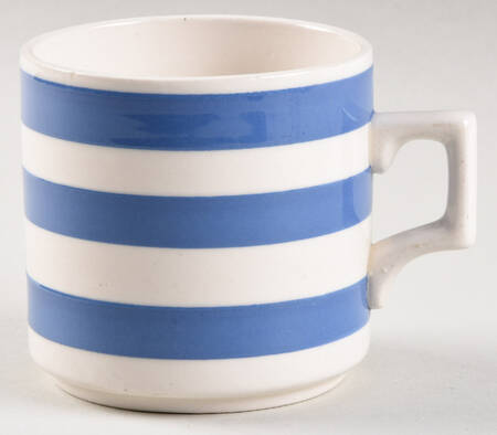 Cornish Blue White (Shield and TG Green) Mug