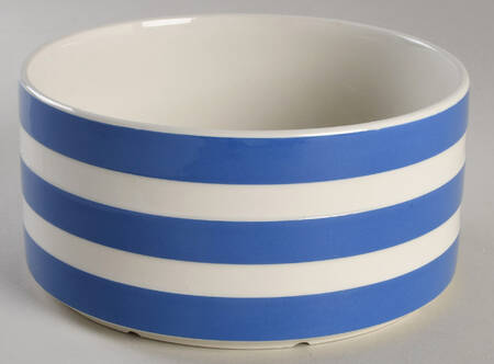Cornish Blue Cream (Target Stamp) 7" Round Vegetable Bowl