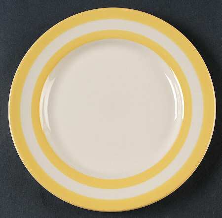 Cornish Yellow (Older) Dessert/Pie Plate