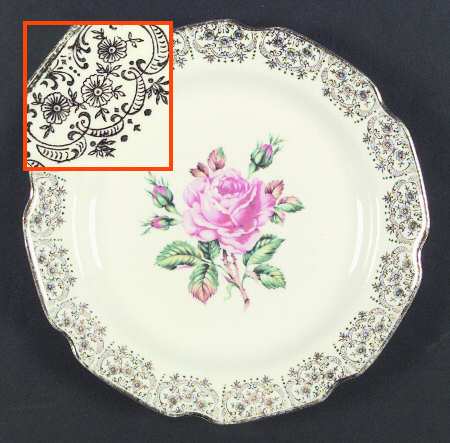Briar Rose Dinner Plate
