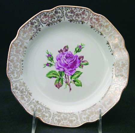 Briar Rose Coupe Soup Bowl