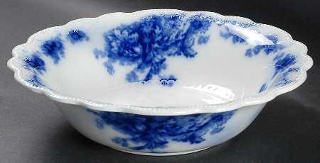 Albany (Flow Blue) 9" Round Vegetable Bowl