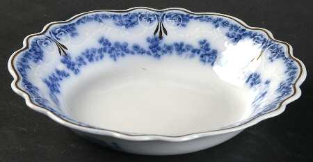 Aldine (Flow Blue) Fruit/Dessert (Sauce) Bowl