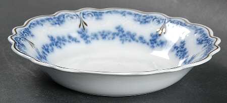 Aldine (Flow Blue) Fruit/Dessert (Sauce) Bowl