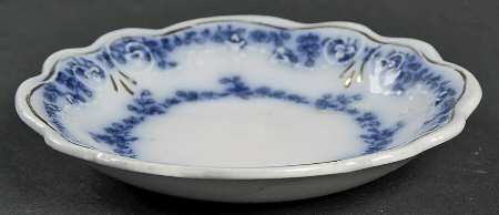 Aldine (Flow Blue) Butter Pat