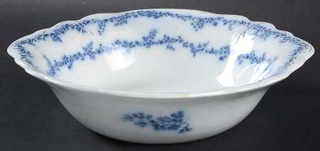 Aldine (Flow Blue) 9" Round Vegetable Bowl