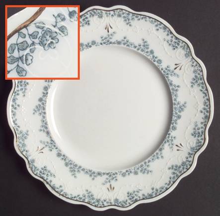 Aldine Green Dinner Plate
