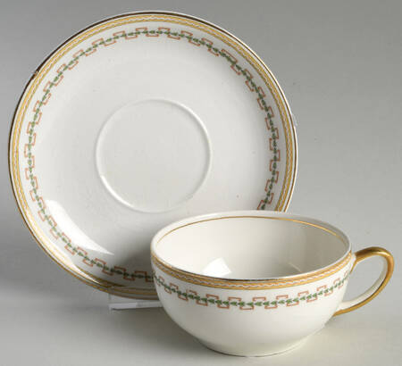 Algeria Flat Cup & Saucer Set