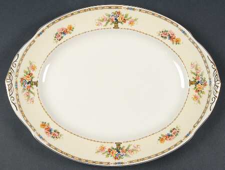 Angela 12" Oval Serving Platter