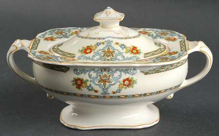 The Arcadia Sugar Bowl & Lid